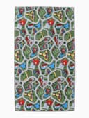 Палас прямоугольный «Лунапарк», размер 200×350 см, полиамид, зелёный