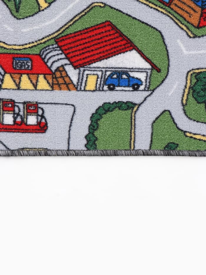 Палас прямоугольный «Лунапарк», размер 200×350 см, полиамид, зелёный