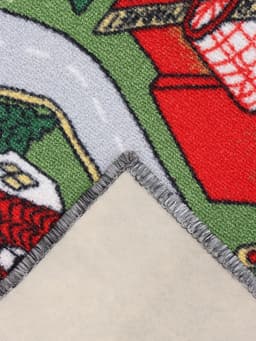 Палас прямоугольный «Лунапарк», размер 200×350 см, полиамид, зелёный