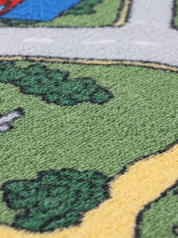 Палас прямоугольный «Лунапарк», размер 200×350 см, полиамид, зелёный