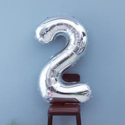 Воздушный шар фольгированный 40" «Цифра 2»