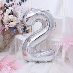 Воздушный шар фольгированный 40" «Цифра 2»