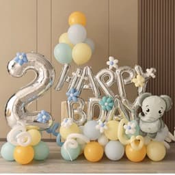 Воздушный шар фольгированный 40" «Цифра 2»