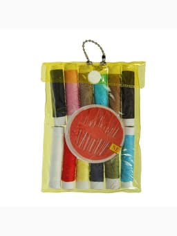 Швейный набор, 22 предмета, в чехле ПВХ, 13×9 см, МИКС