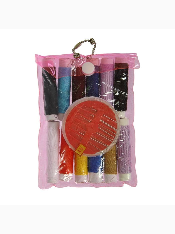 Швейный набор, 22 предмета, в чехле ПВХ, 13×9 см, МИКС