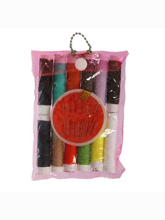 Швейный набор, 22 предмета, в чехле ПВХ, 13×9 см, МИКС