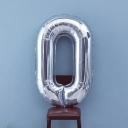 Воздушный шар фольгированный 40" «Цифра 0»