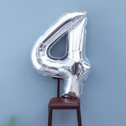 Воздушный шар фольгированный 40" «Цифра 4»