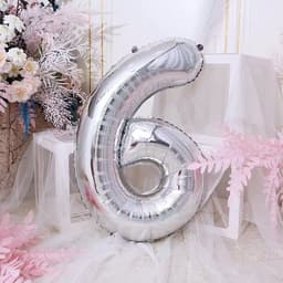 Воздушный шар фольгированный 40" «Цифра 6»