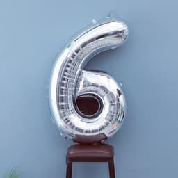 Воздушный шар фольгированный 40" «Цифра 6»