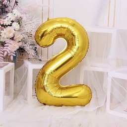 Воздушный шар фольгированный 40" «Цифра 2»
