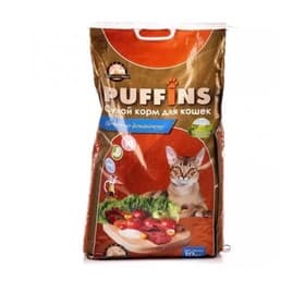 Сухой корм для кошек Puffins «Печень по-домашнему» 10 кг