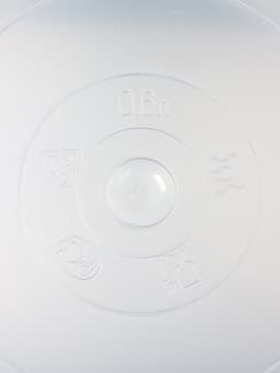 Контейнер пищевой ПластоС, 600 мл, с герметичной крышкой, d=13 см, h=8 см, пластик, прозрачный