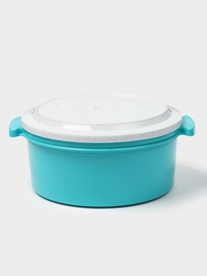 Набор пищевых контейнеров ПластоС «Трапезница», 3 шт.: 0.6 л,1 л, 1 л, пластик, МИКС