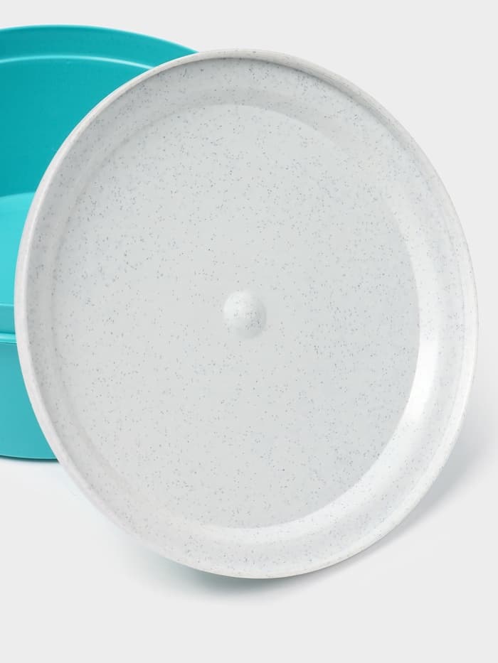 Набор пищевых контейнеров ПластоС «Трапезница», 3 шт.: 0.6 л,1 л, 1 л, пластик, МИКС