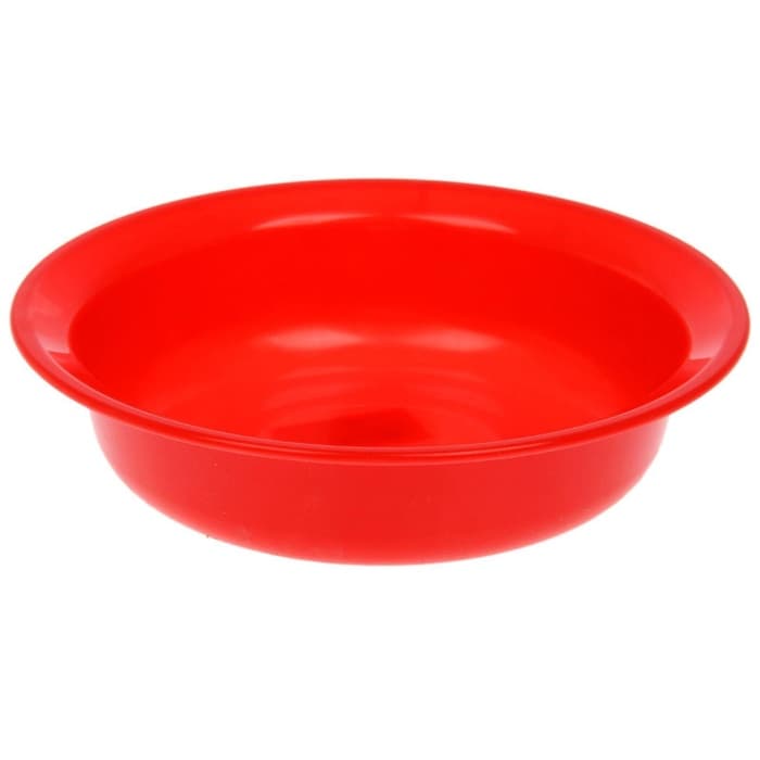 Тарелка глубокая ПластоС, 1 л, пластик, МИКС