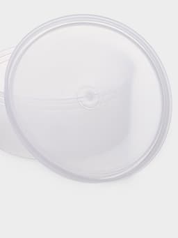 Контейнер пищевой, 450 мл, с герметичной крышкой, d=12.5 см, h=5.5 см, пластик