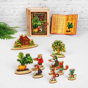 Театр на столе «Репка», высота фигур: 4-6 см