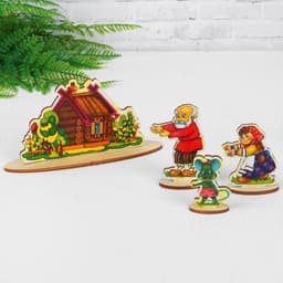 Театр на столе «Репка», высота фигур: 4-6 см