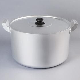 Кастрюля, 15 л, металлическая крышка, алюминий