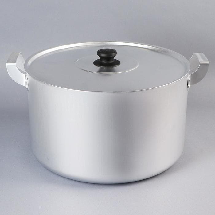 Кастрюля, 15 л, металлическая крышка, алюминий