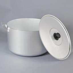 Кастрюля, 15 л, металлическая крышка, алюминий