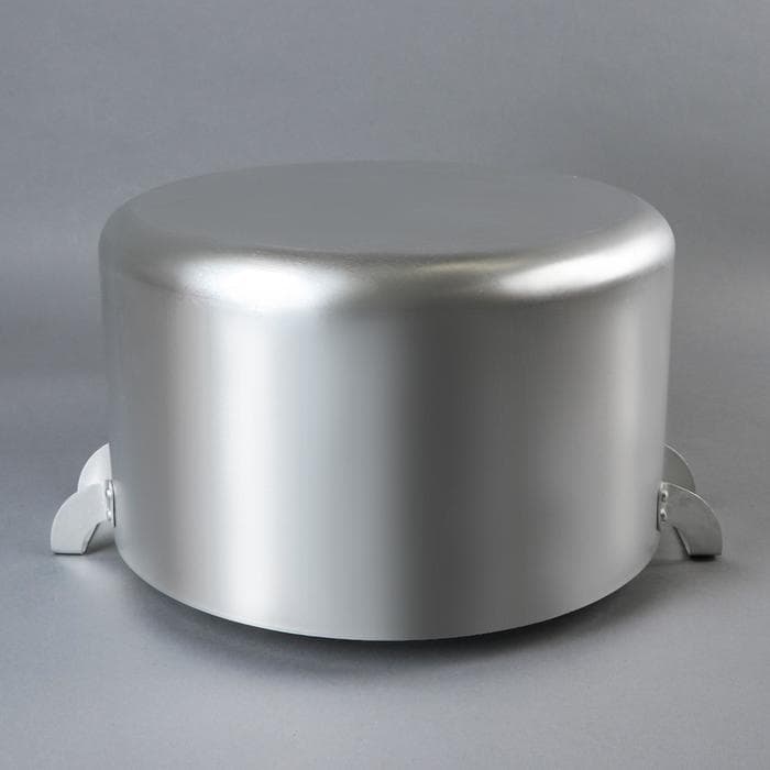 Кастрюля, 15 л, металлическая крышка, алюминий