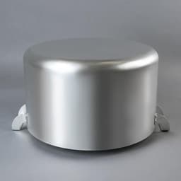 Кастрюля, 15 л, металлическая крышка, алюминий