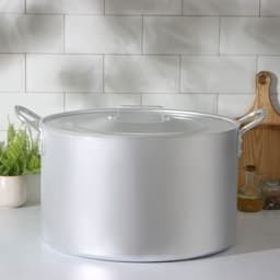 Котёл, 40 л, d=44 см, с крышкой, алюминий, серебристая