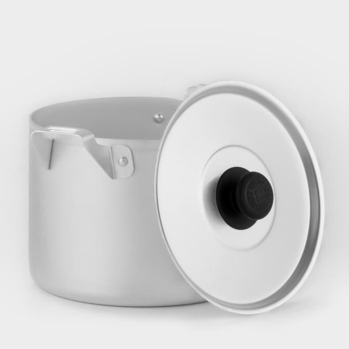 Кастрюля, 2.5 л, металлическая крышка, алюминий