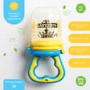 Ниблер для прикорма, от 5 мес., с силиконовой сеточкой, размер М, Крошка Я «Царевич», голубой