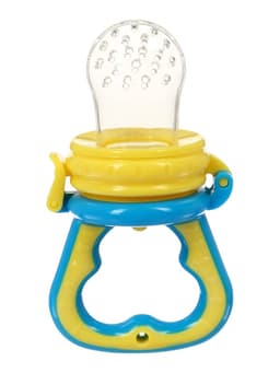 Ниблер для прикорма, от 5 мес., с силиконовой сеточкой, размер М, Крошка Я «Царевич», голубой