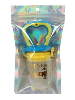 Ниблер для прикорма, от 5 мес., с силиконовой сеточкой, размер М, Крошка Я «Царевич», голубой