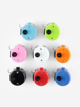 Счётчик рядов механический, 4×4×4 см, МИКС