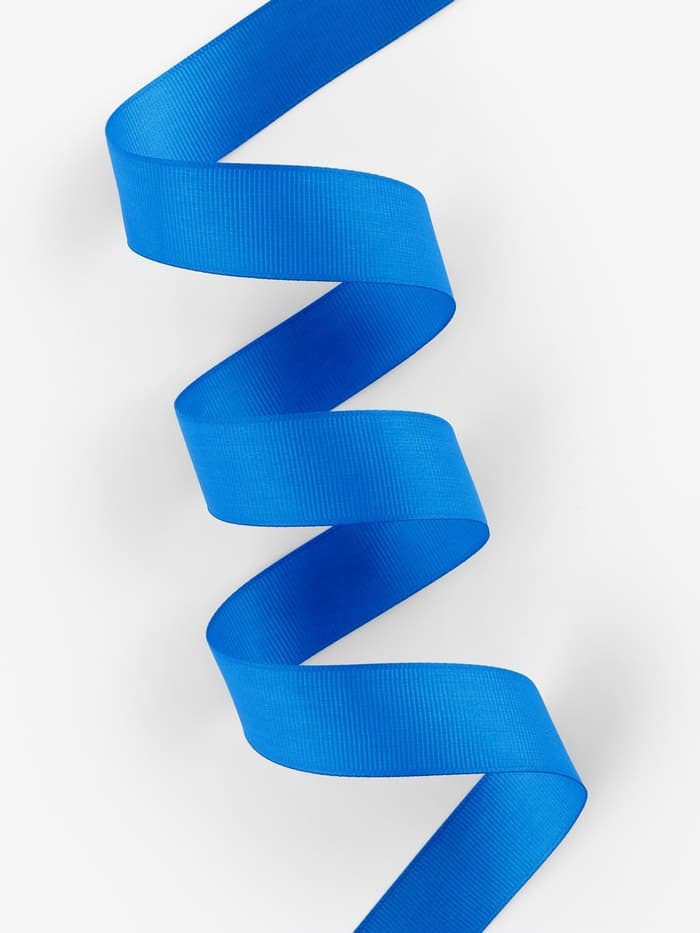 Лента репсовая, 25 мм, 23±1 м, синяя №40