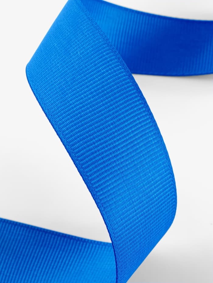 Лента репсовая, 25 мм, 23±1 м, синяя №40