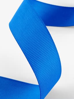 Лента репсовая, 25 мм, 23±1 м, синяя №40