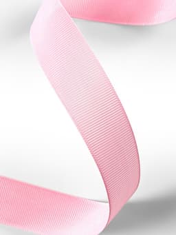 Лента репсовая, 25 мм, 23±1 м, светло-розовая №04