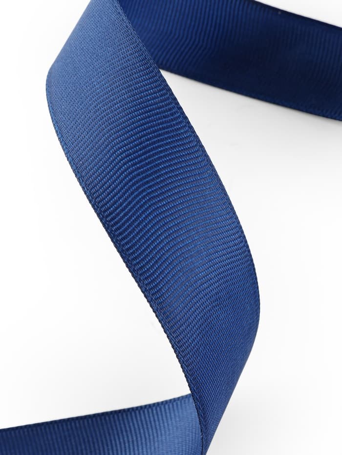 Лента репсовая, 25 мм, 23±1 м, тёмно-синяя №38