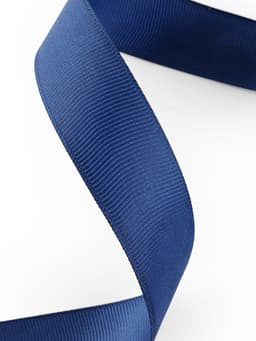Лента репсовая, 25 мм, 23±1 м, тёмно-синяя №38