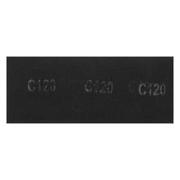 Сетка абразивная ТУНДРА, водостойкая, корунд, 115×280 мм, Р120, 10 шт.