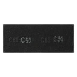 Сетка абразивная ТУНДРА, водостойкая, корунд, 115×280 мм, Р60, 10 шт.