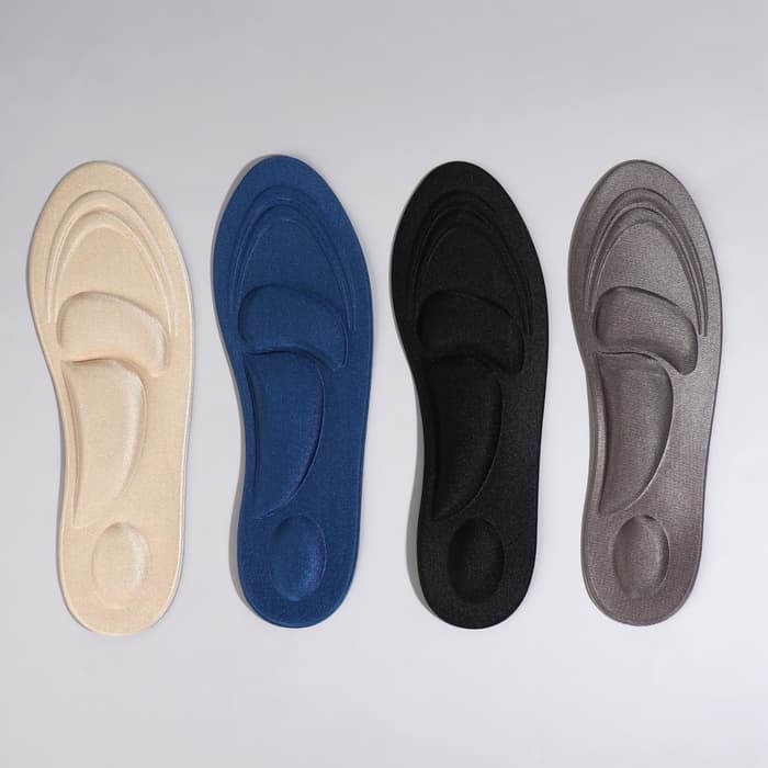 Стельки для обуви, универсальные, амортизирующие, р-р RU до 42 (р-р Пр-ля до 46), 27 см, пара, МИКС