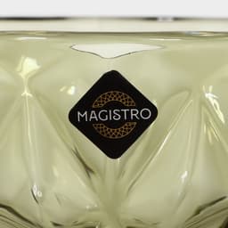 Креманка Magistro «Круиз», 350 мл, d=12 см, стекло, зелёная