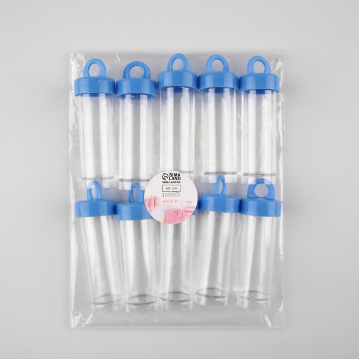 Игольница, 8×2.5×2.5 см, прозрачная, МИКС