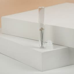 Игольница, 8×1×1 см, набор 6 шт., прозрачная