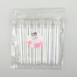 Игольница, 8×1×1 см, набор 6 шт., прозрачная