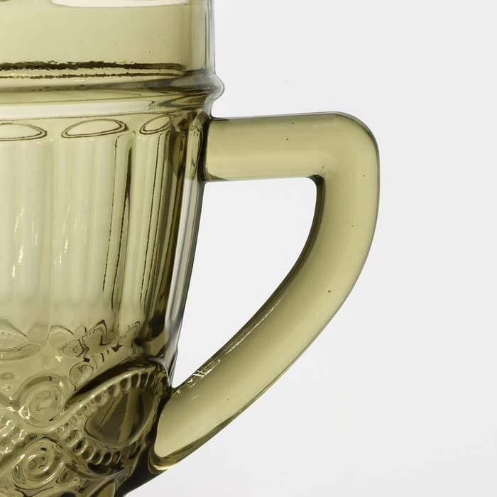 Кувшин для воды Magistro «Ла-Манш», 1.1 л, 14×19.5 см, стекло, зелёный