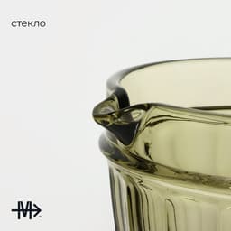 Кувшин для воды Magistro «Ла-Манш», 1.1 л, 14×19.5 см, стекло, зелёный