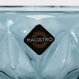 Креманка стеклянная Magistro «Круиз», 350 мл, d=12 см, синяя